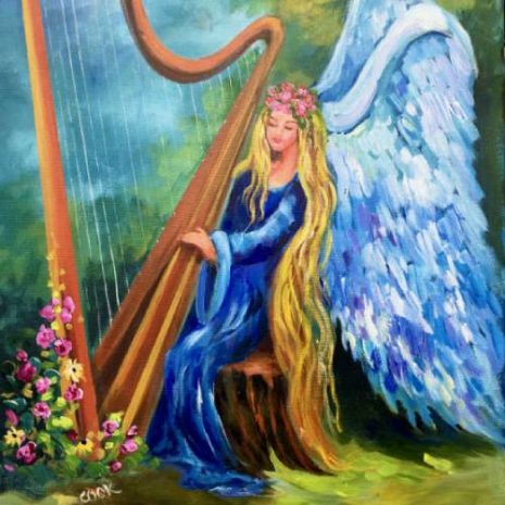 Angel With Harp FI 500s70