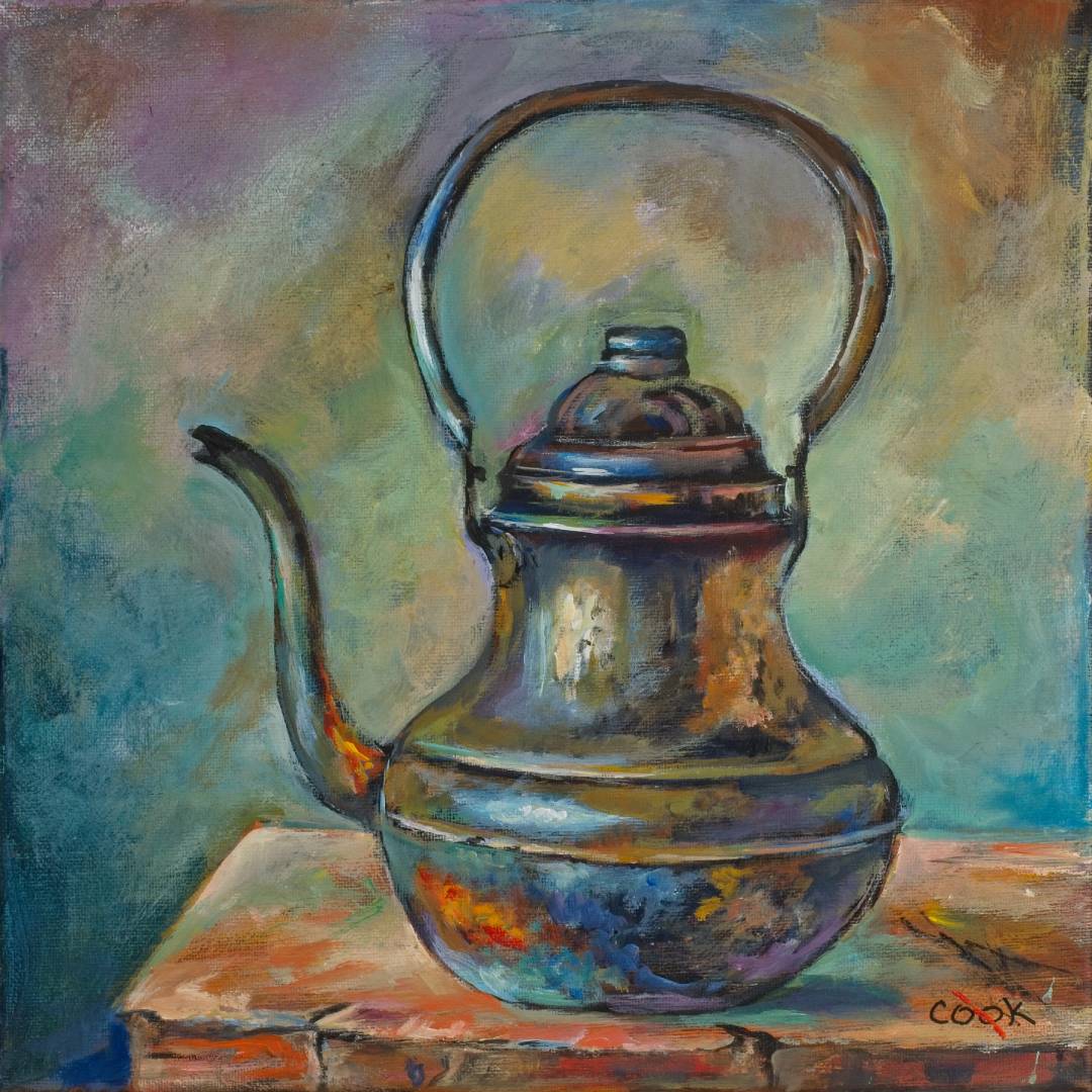 Karen’s Antique Brass Kettle Introduction Academy of Fine Art and