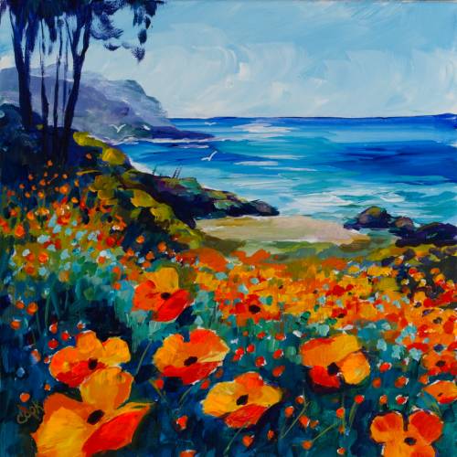 California-Coastal-Poppy-Field-1080hVID-2 image